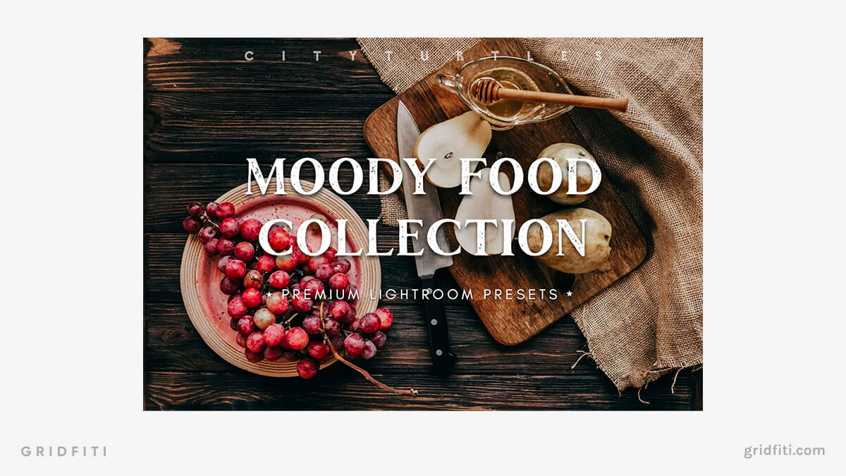 Moody Food Preset Collection