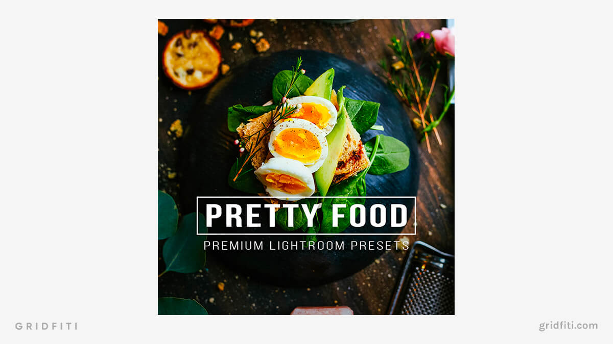 Pretty Food Lightroom Presets