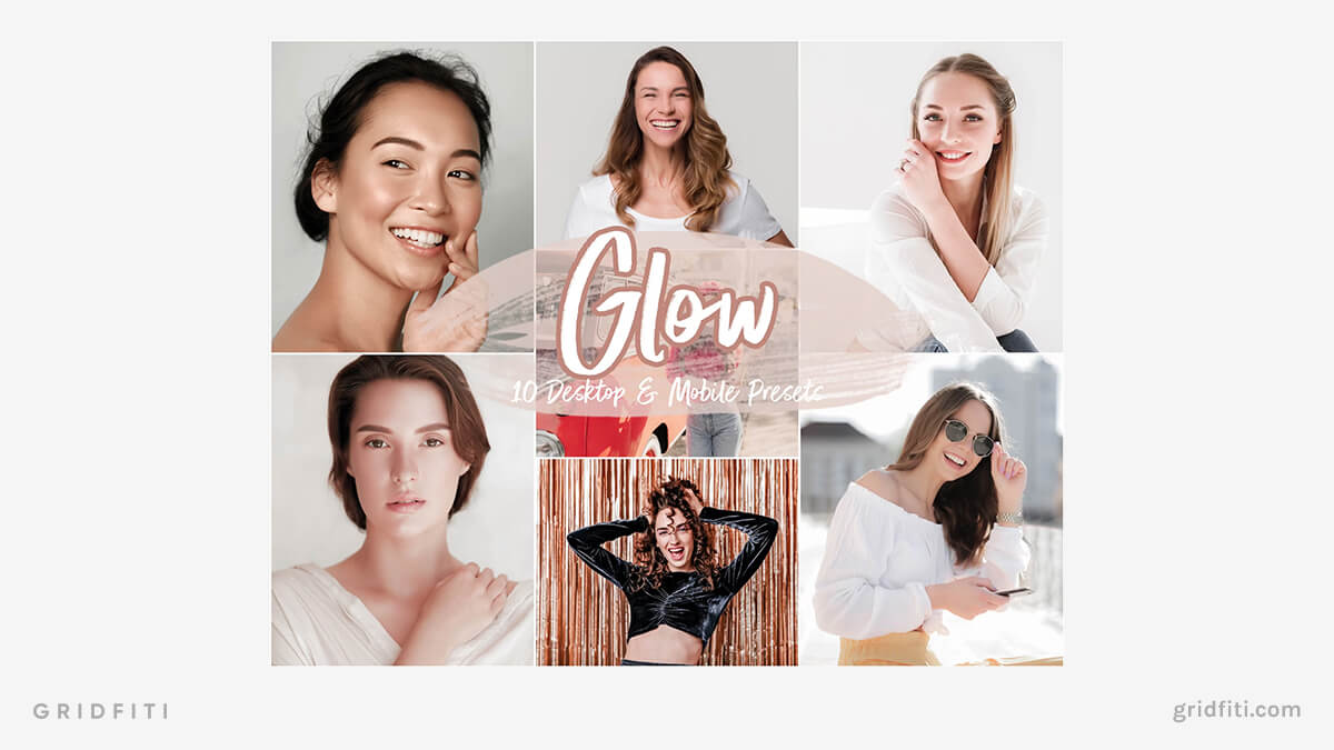 Editorial Glow Presets