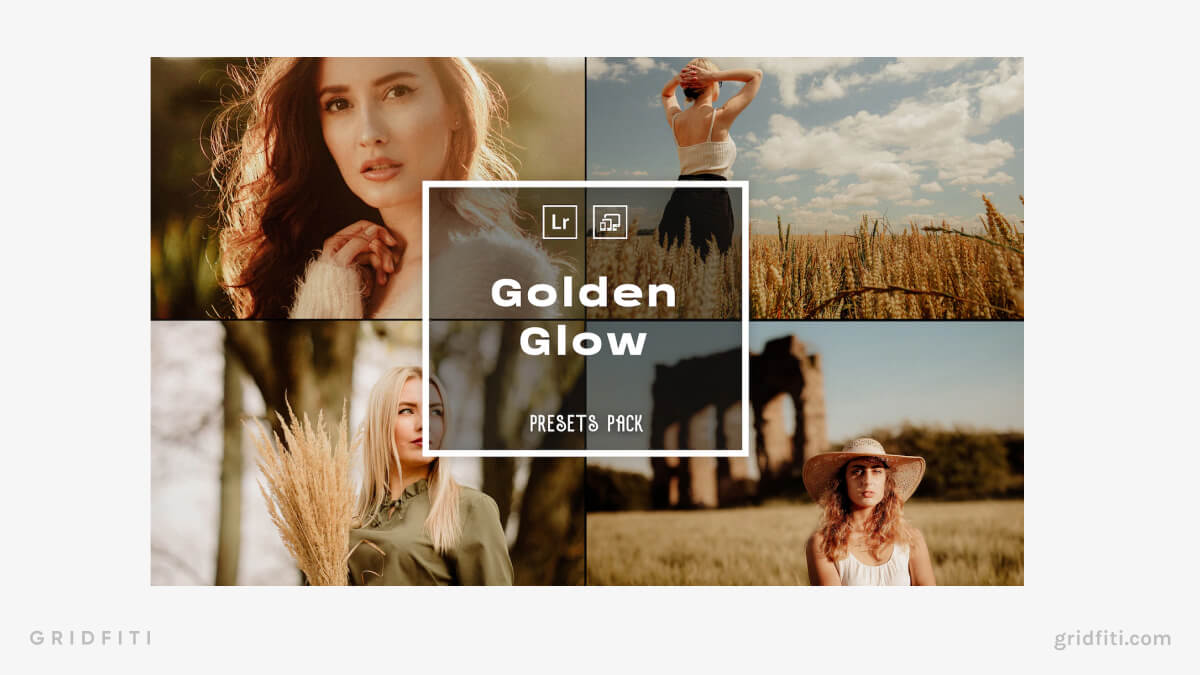 Golden Boho Glow Presets