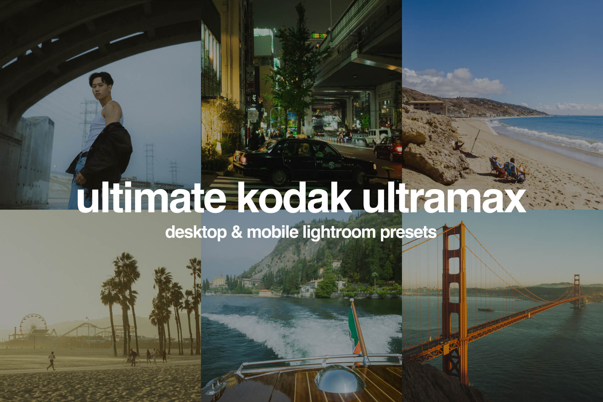 Glowy Kodak UltraMax Lightroom Preset Pack