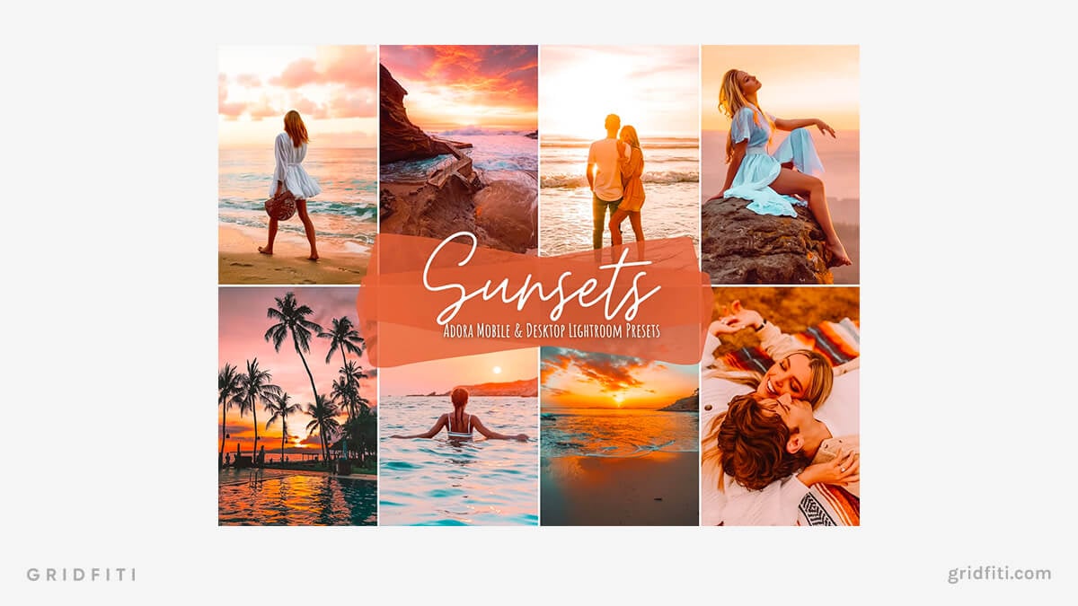 Beach Sunsets Presets for Lightroom