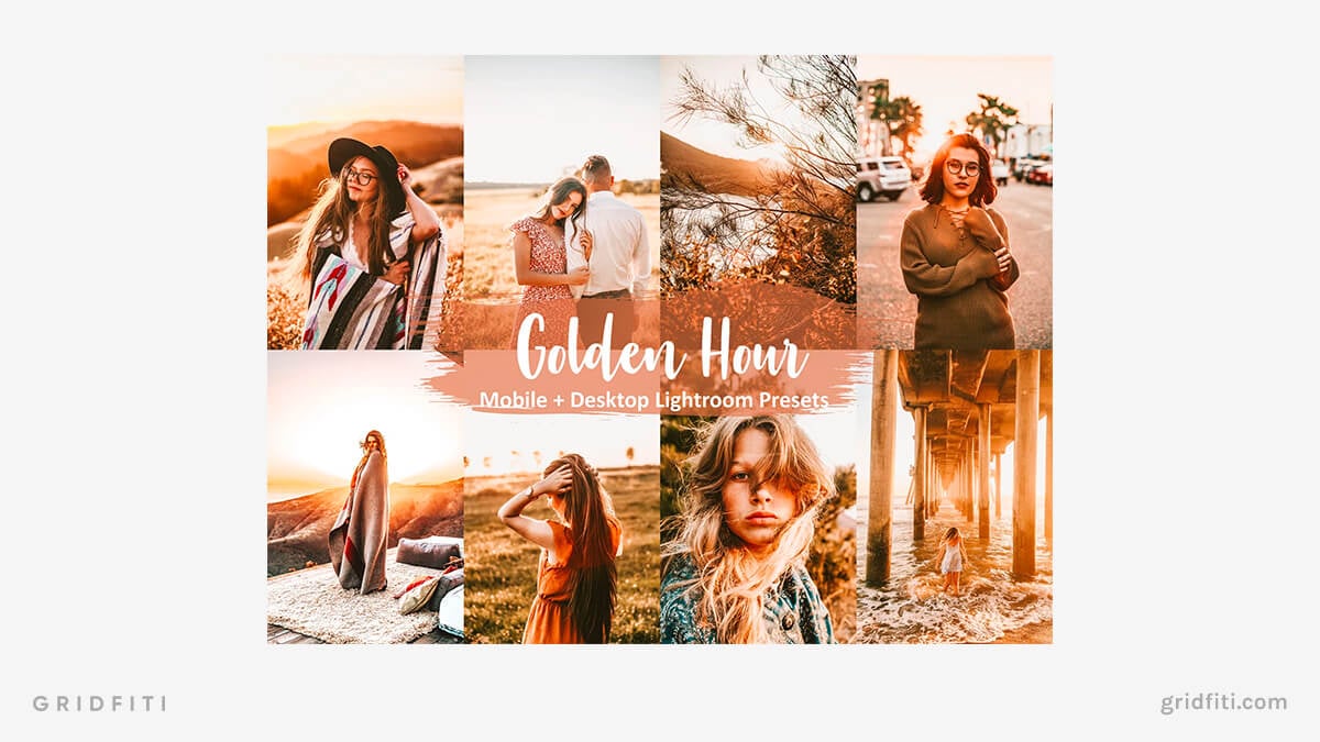 Golden Tones Presets for Lightroom