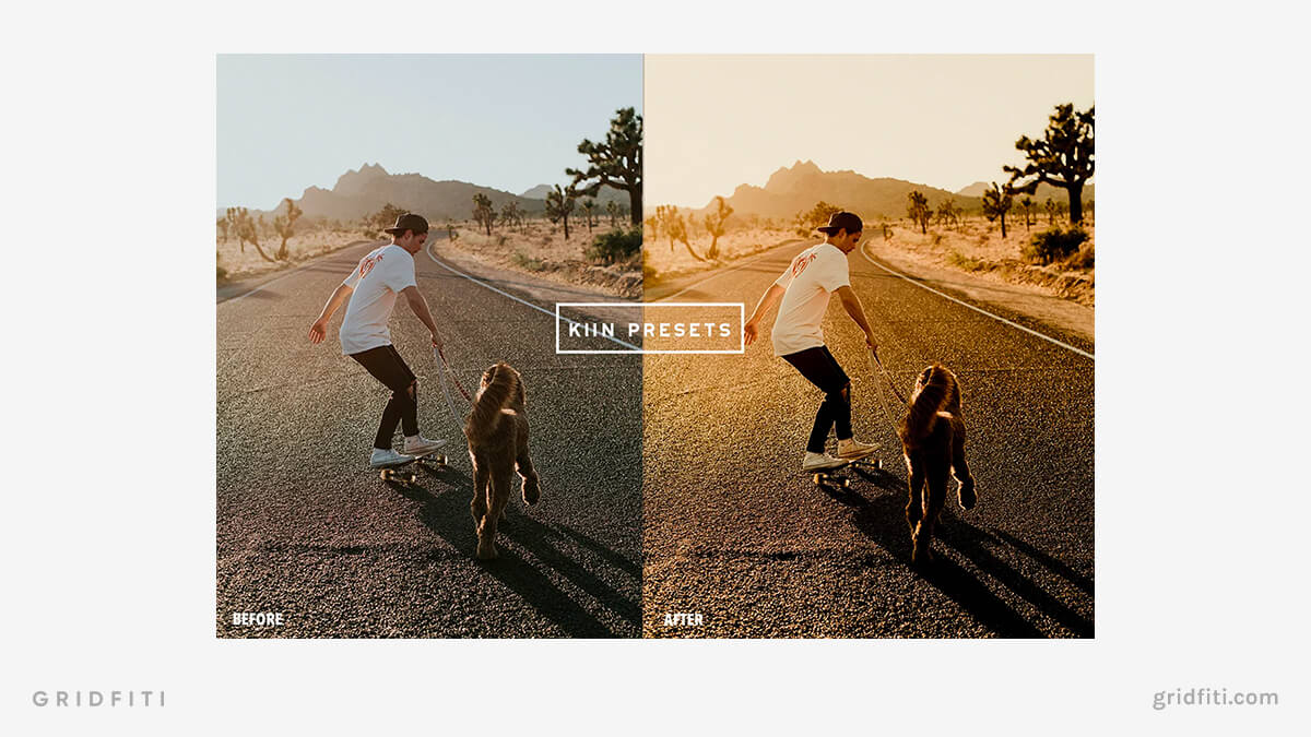 Matte Golden Hour Lightroom Presets