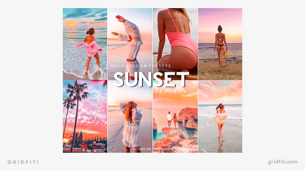 Vibrant Sunset Presets for Lightroom