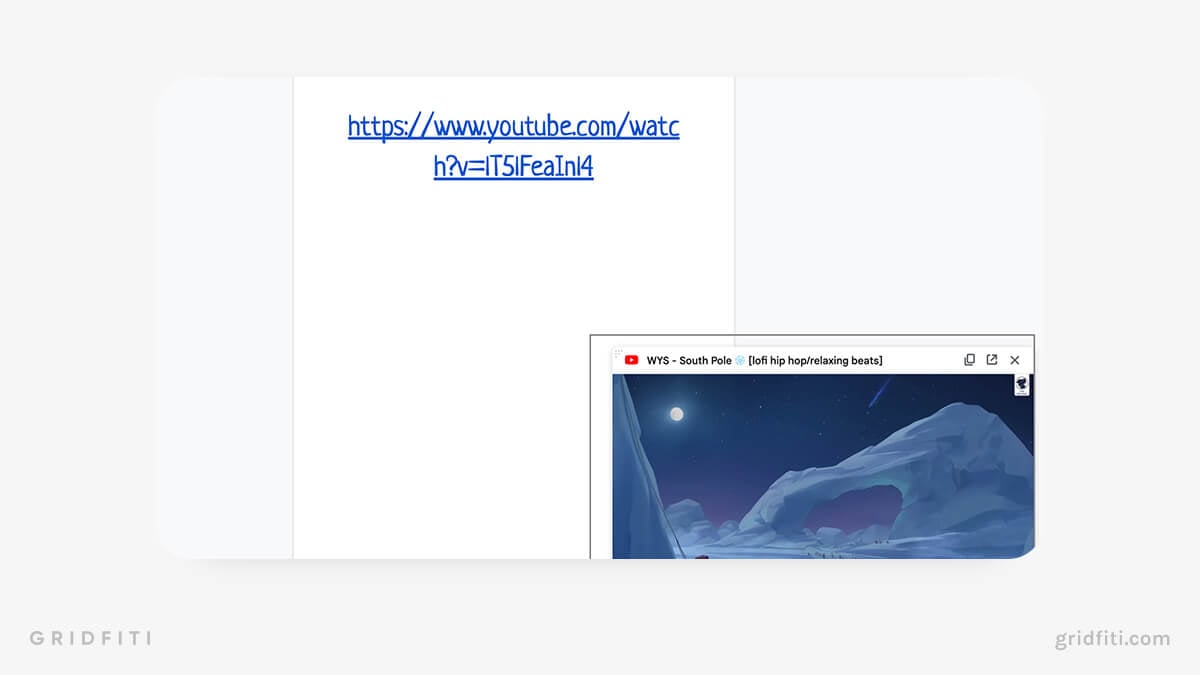 Embed YouTube Video in Google Docs