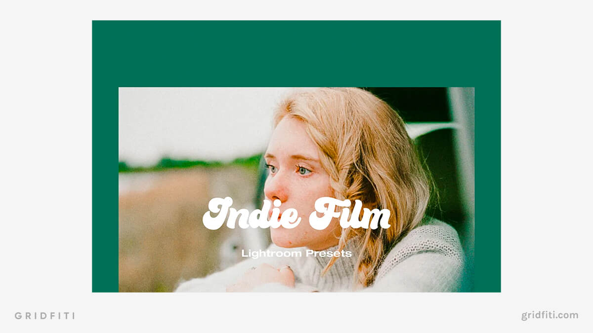 Cool Indie Film Lightroom Presets