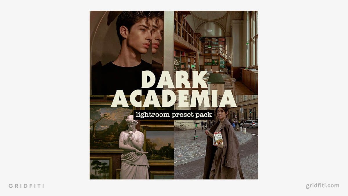 Dark Academia Indie Presets