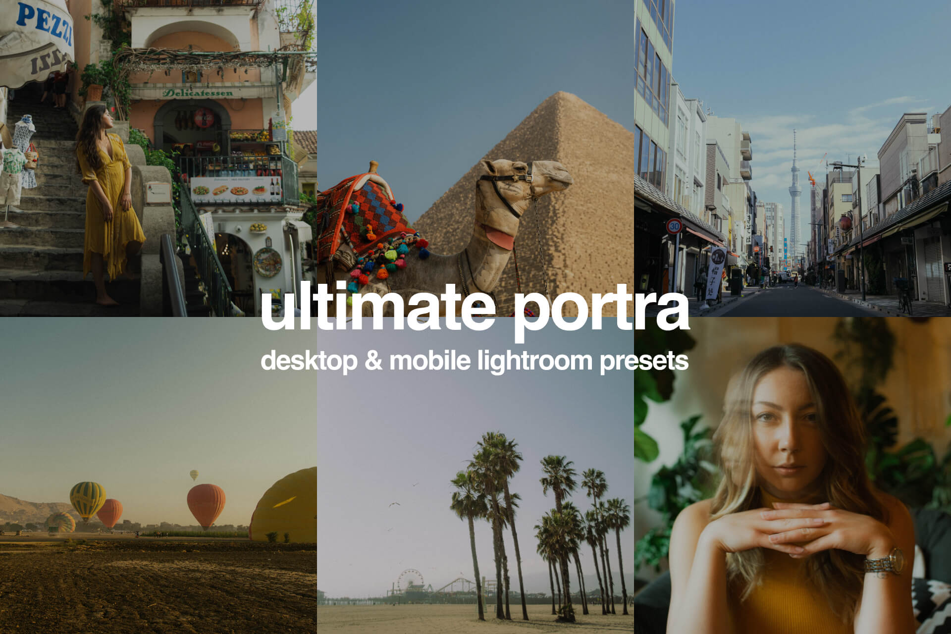 Portra preset pack for indie photos