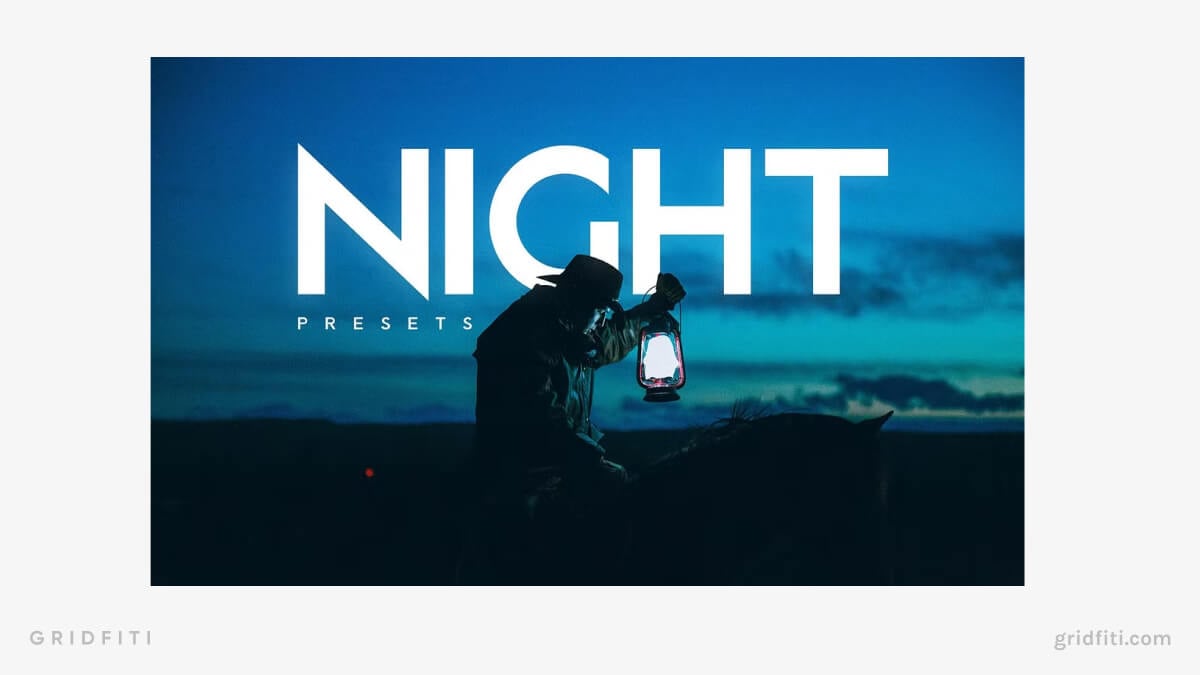 Blue Night Presets