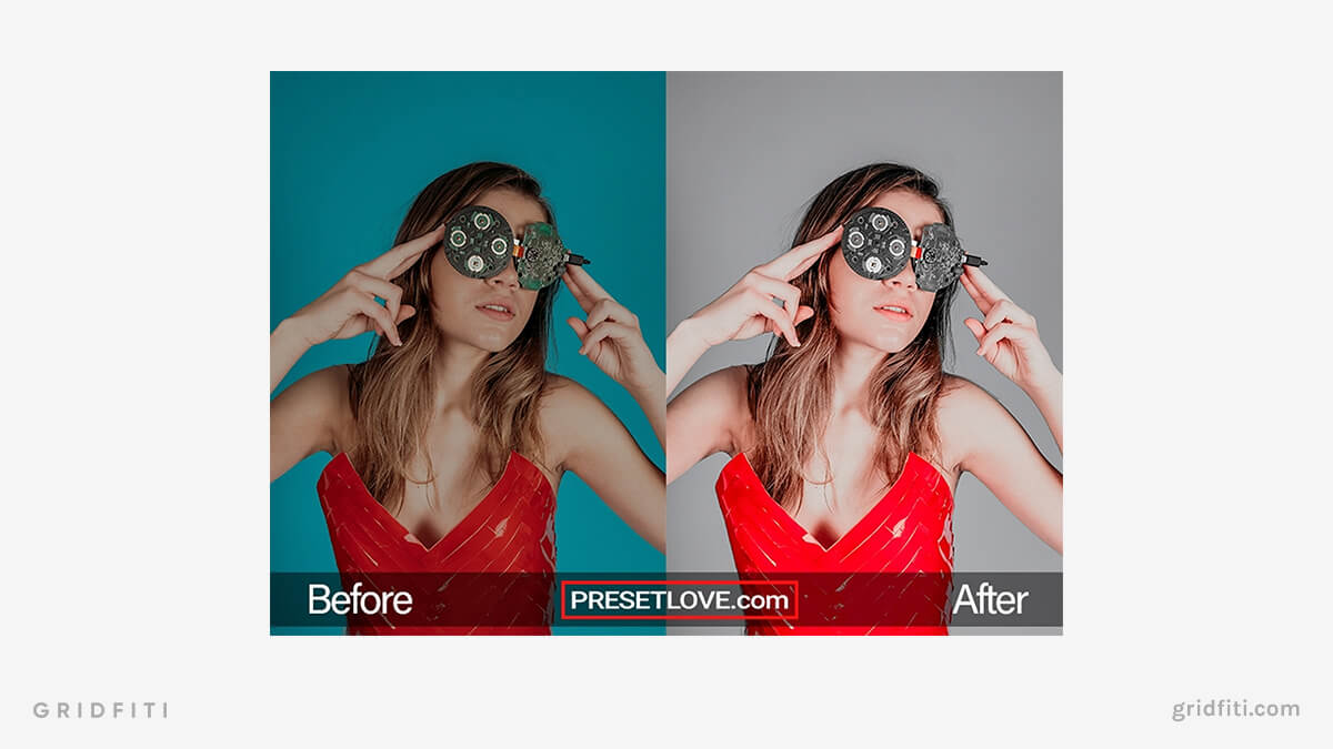 Free Vivid Red Preset