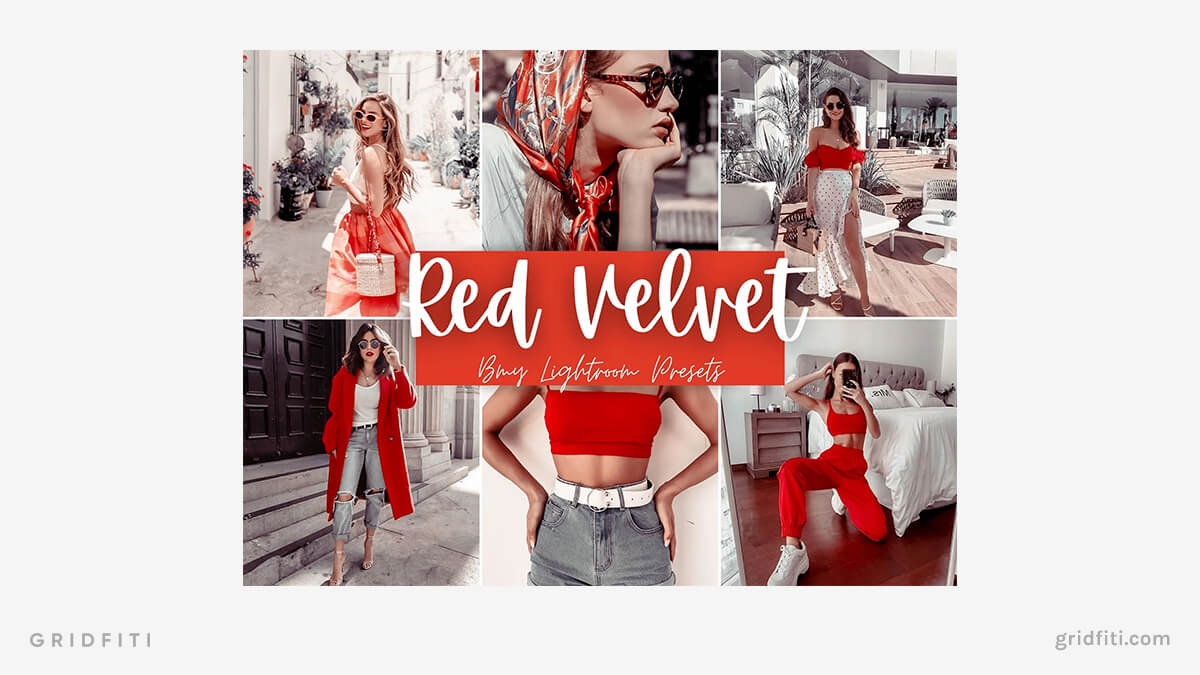Red Velvet Blogger Presets