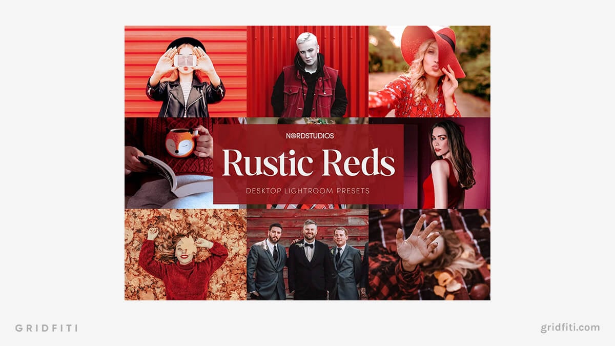 Rustic Reds Lightroom Presets