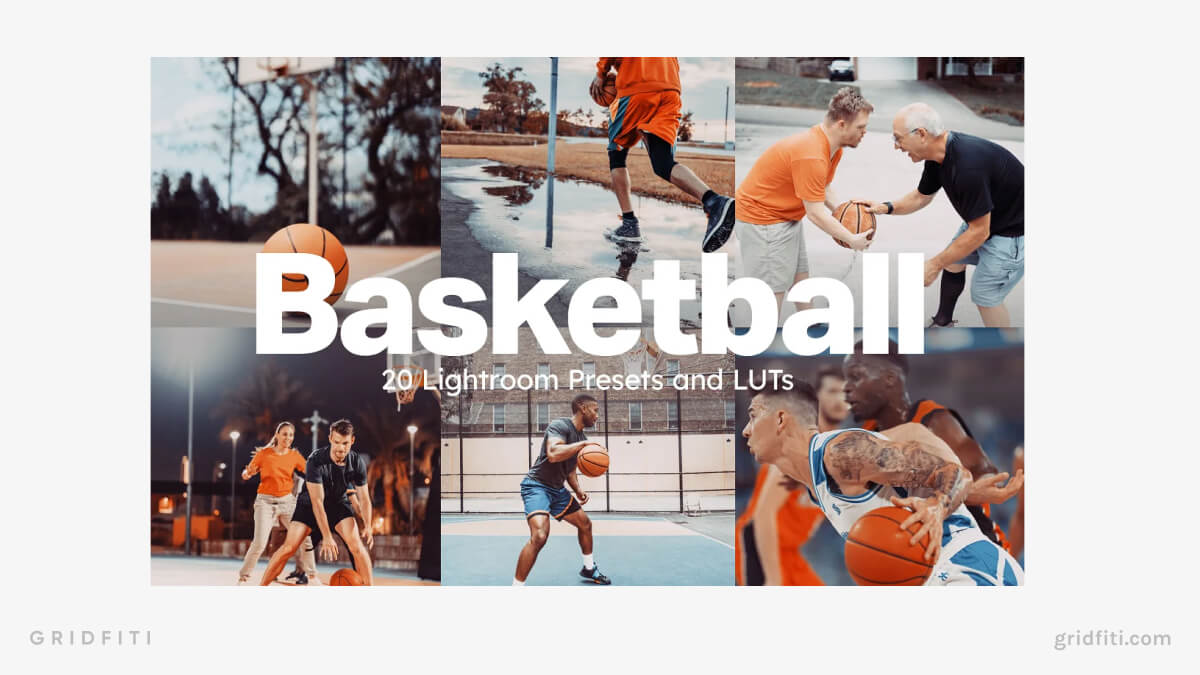 Basketball Lightroom Presets & LUTs