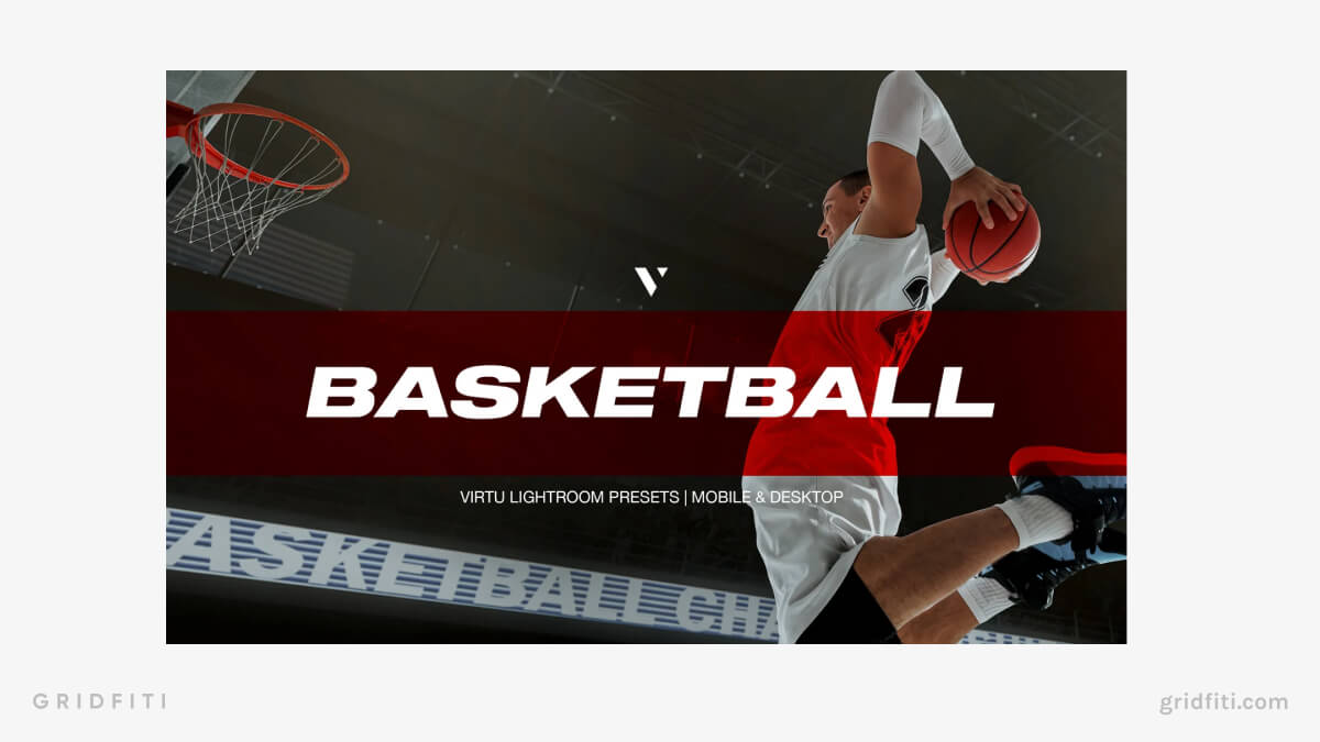 Dynamic Basketball Lightroom Presets