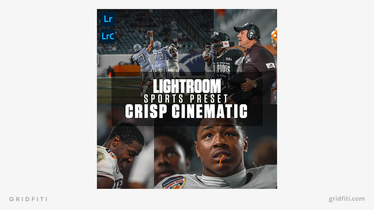 Crisp Cinematic Sport Presets