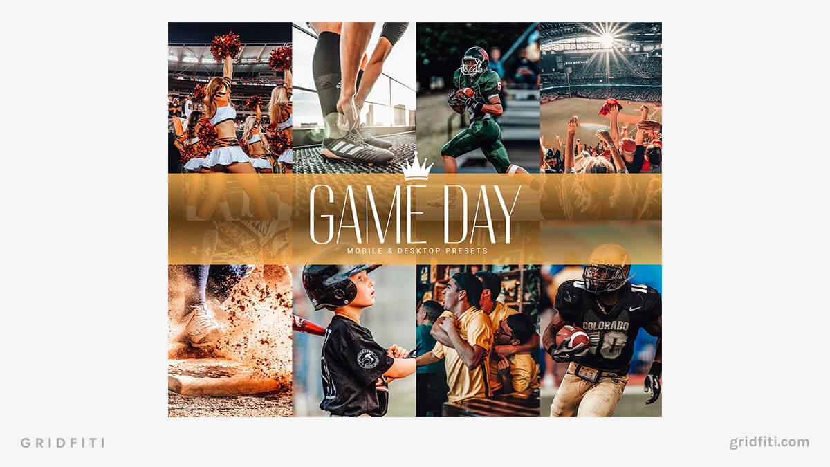 Game Day Presets