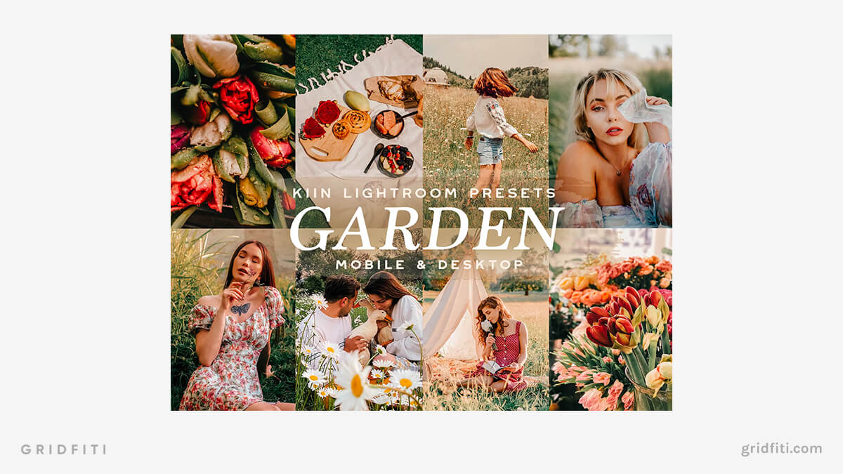 Clean Garden Presets for Lightroom