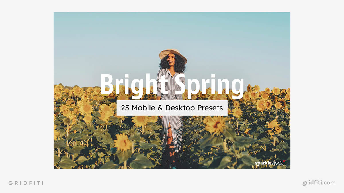 Free Bright Spring Preset