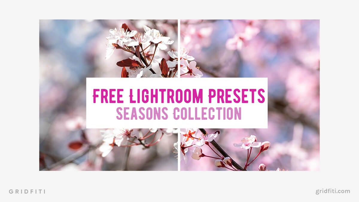 Free Spring Season Presets