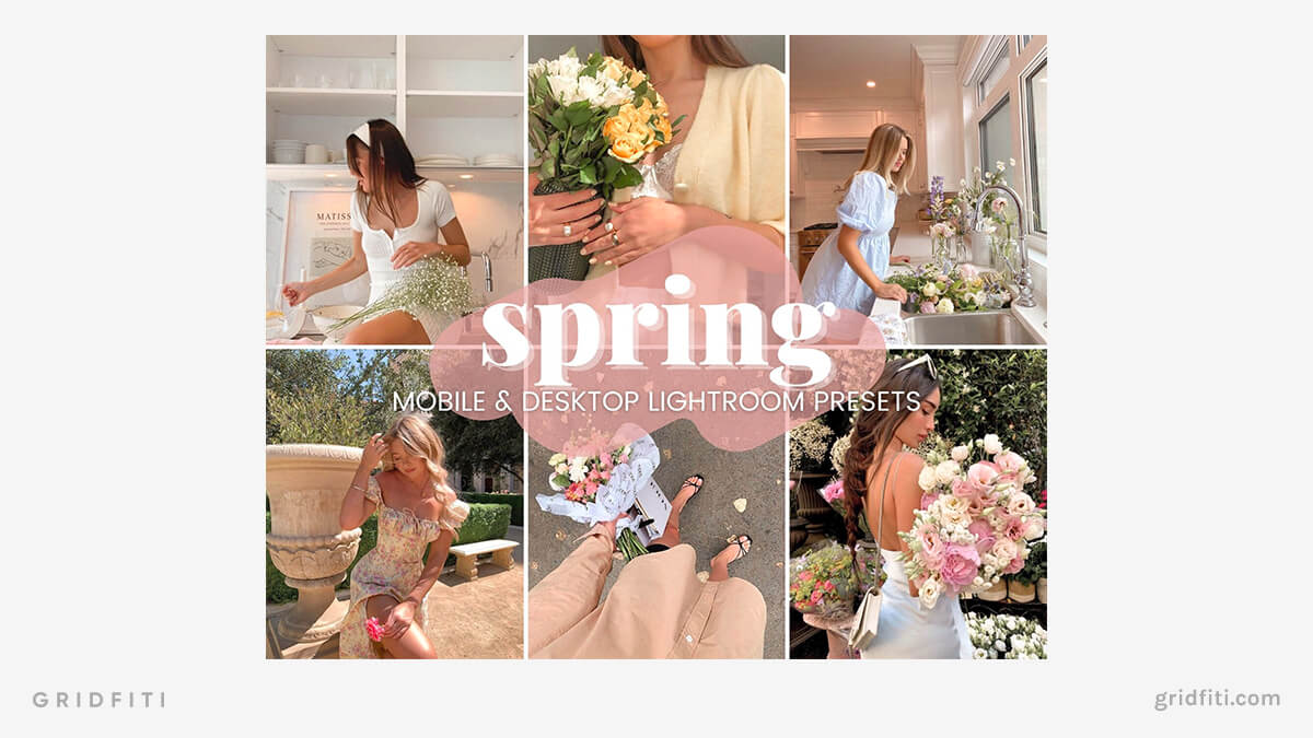 Pink Hues Spring Presets