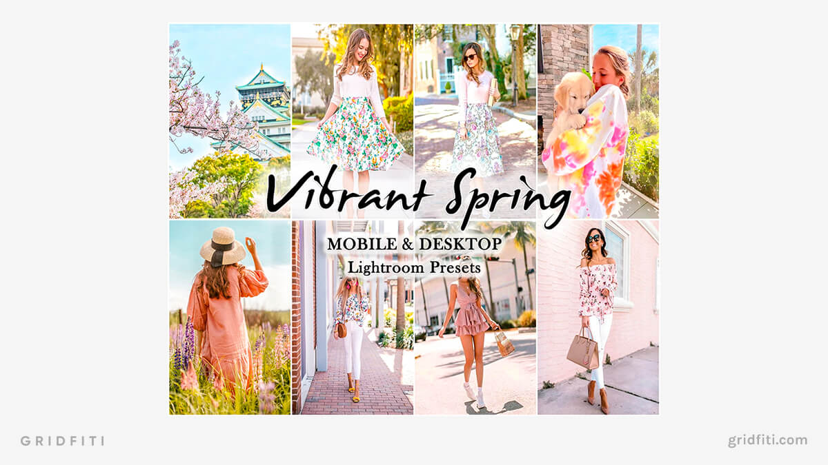 Vibrant Spring Presets