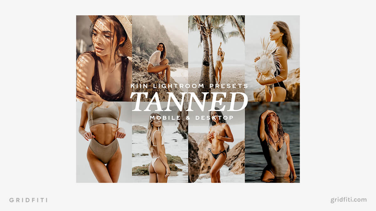 Tanned Lightroom Preset Pack