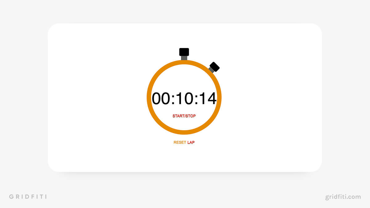 Online Clock Timer