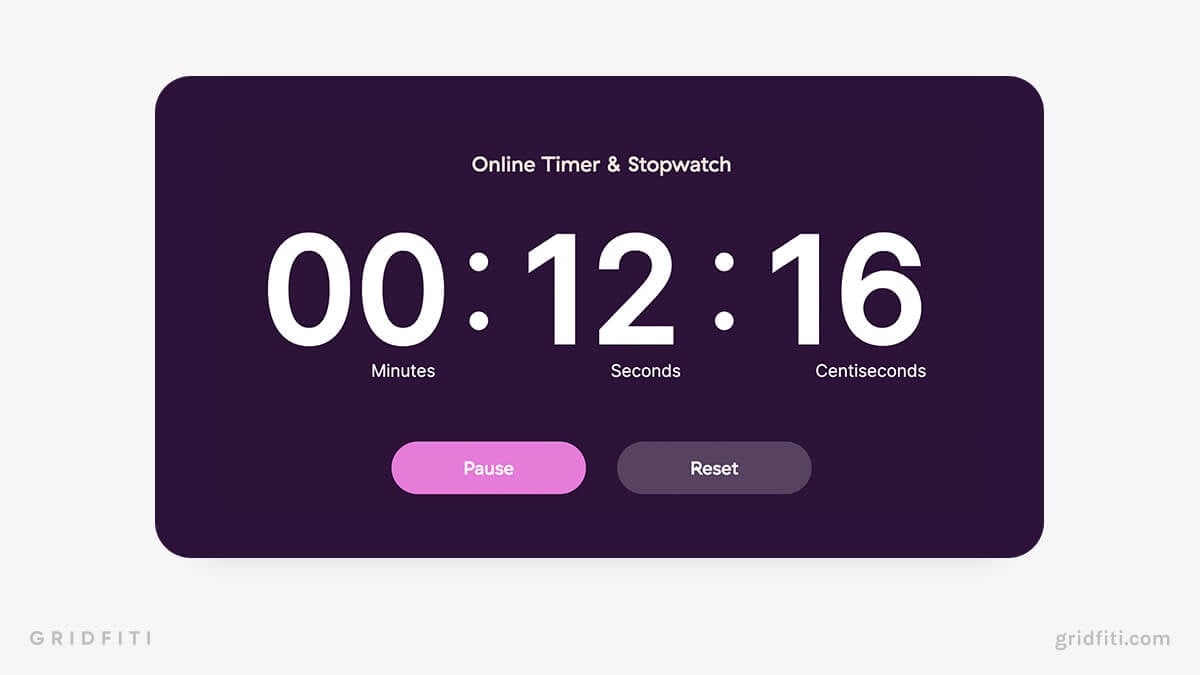 Toggl Track Online Stopwatch