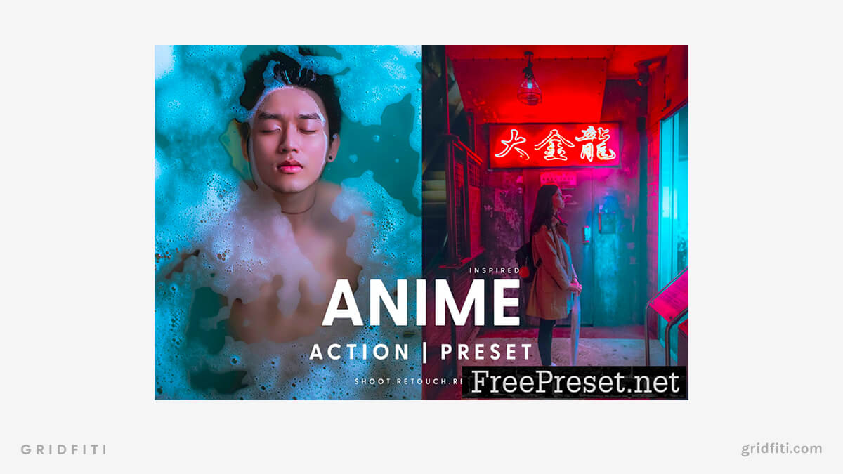 Free Anime Action & Preset
