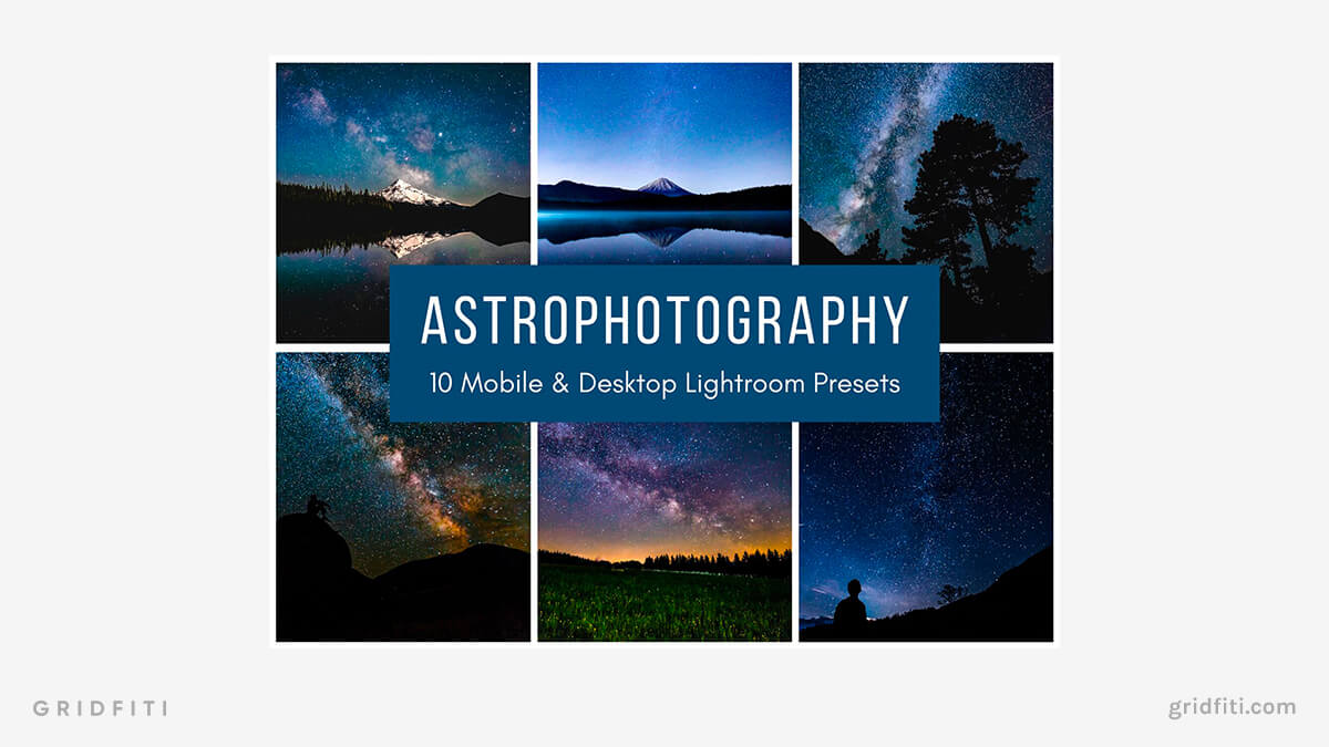 Astrophotography Presets for Lightroom