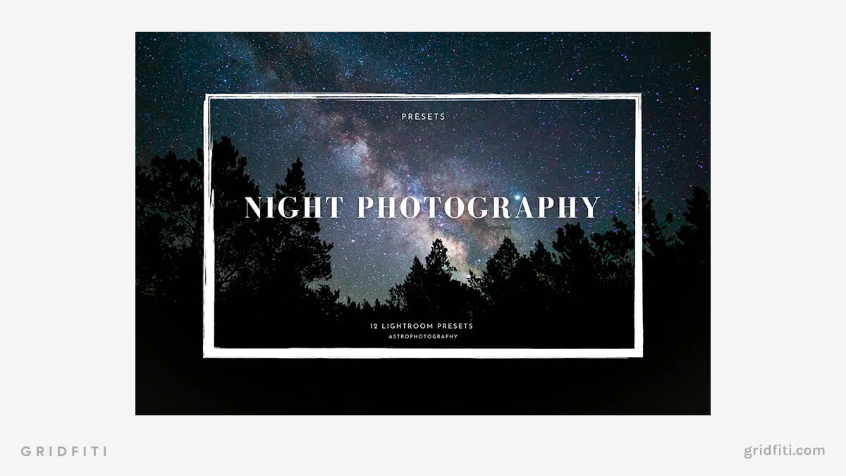Night Photography Presets
