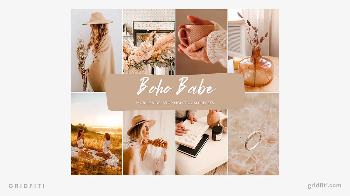 Boho Babe Presets