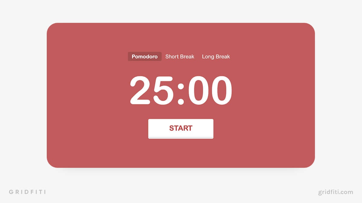 Virtual Classroom Timer (Exercise Panel)