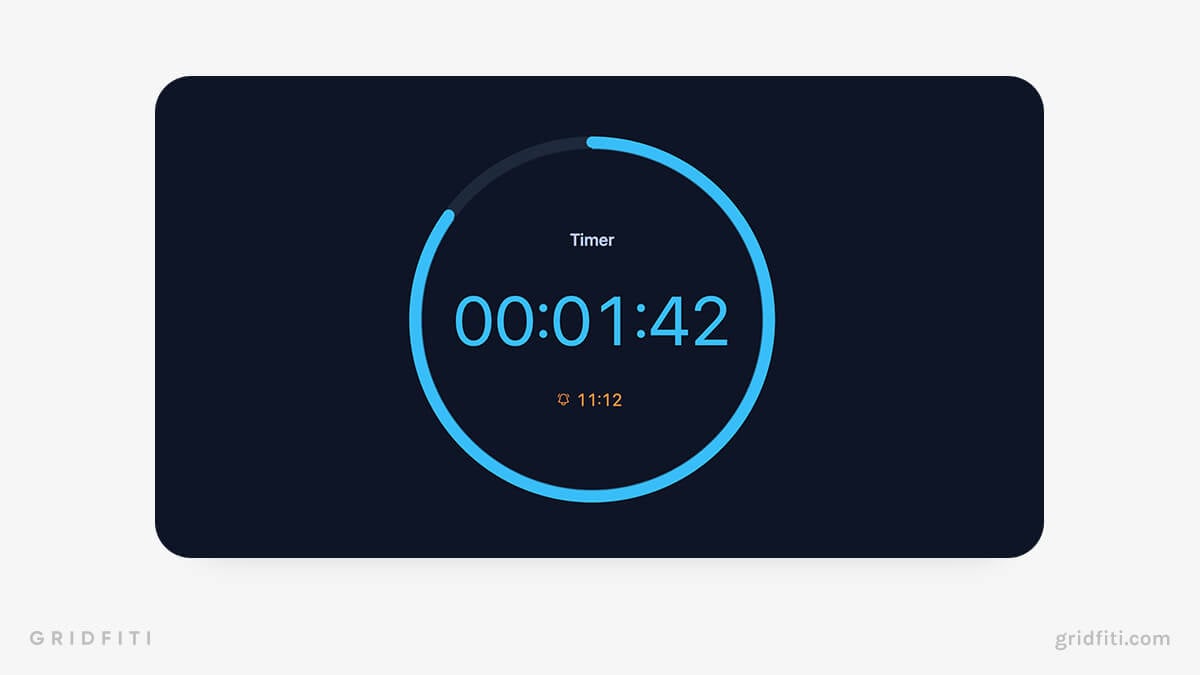Simple Online Timer & Stopwatch
