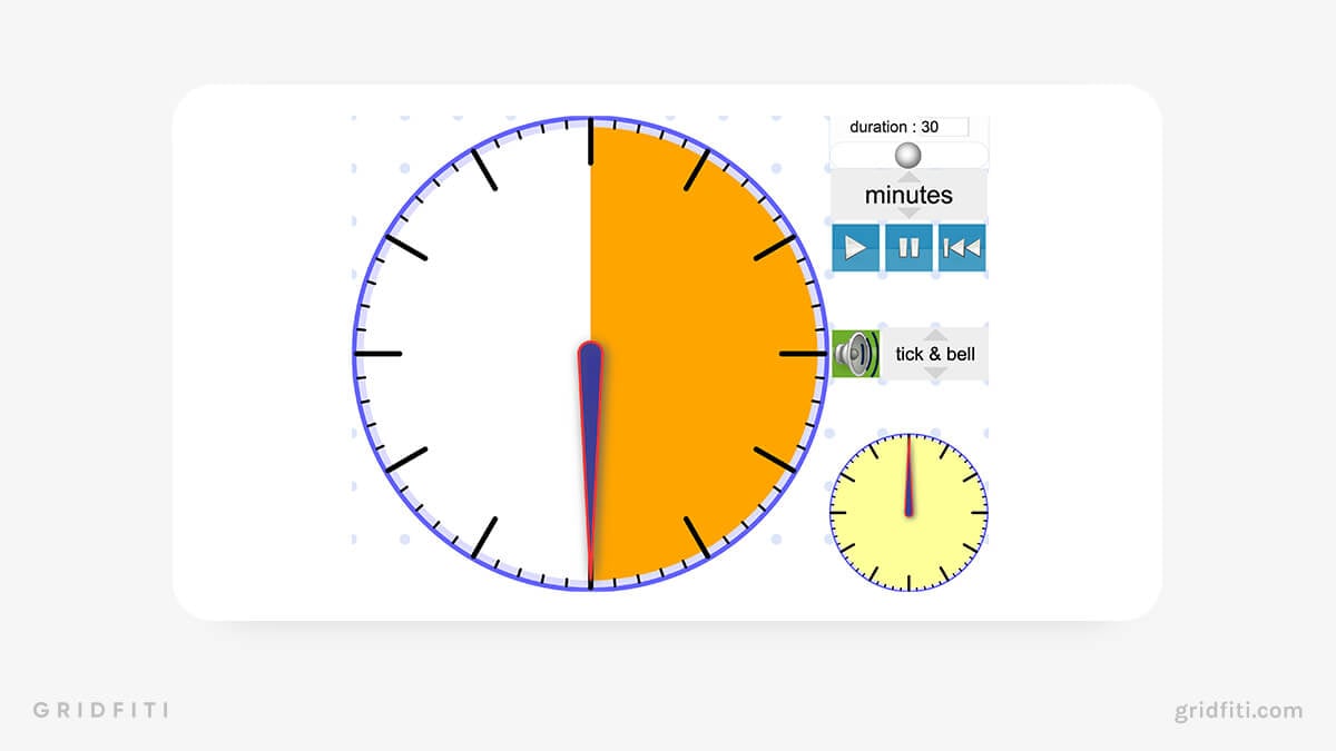 Visual Clock Timer