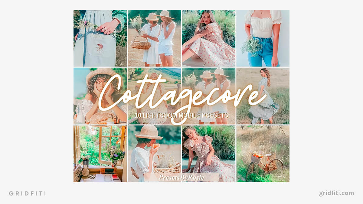 Green Cottagecore Presets