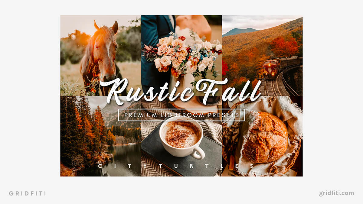 Rustic Fall Lightroom Presets