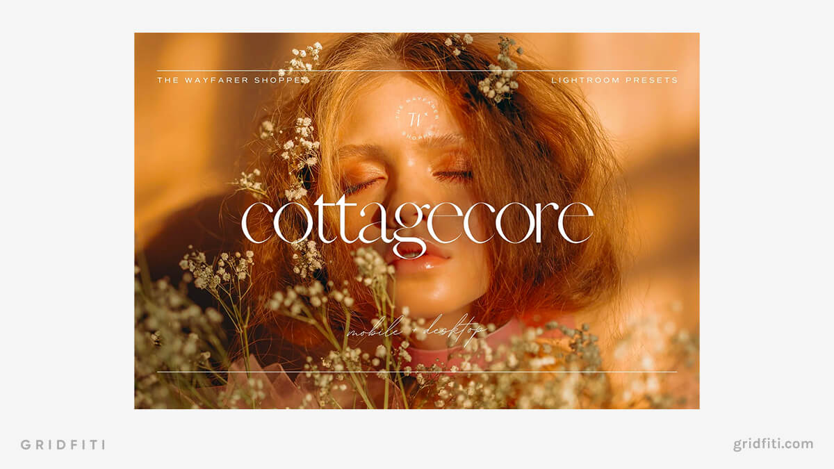 Warm Cottagecore Presets