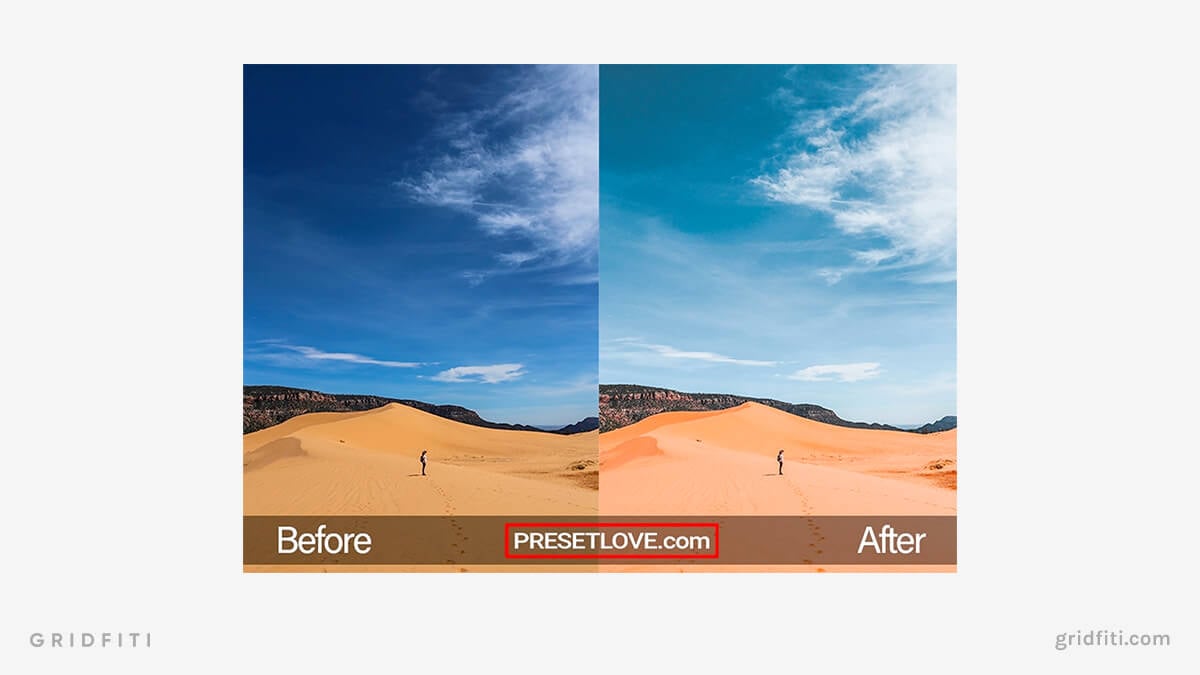 Free Desert Sun Preset