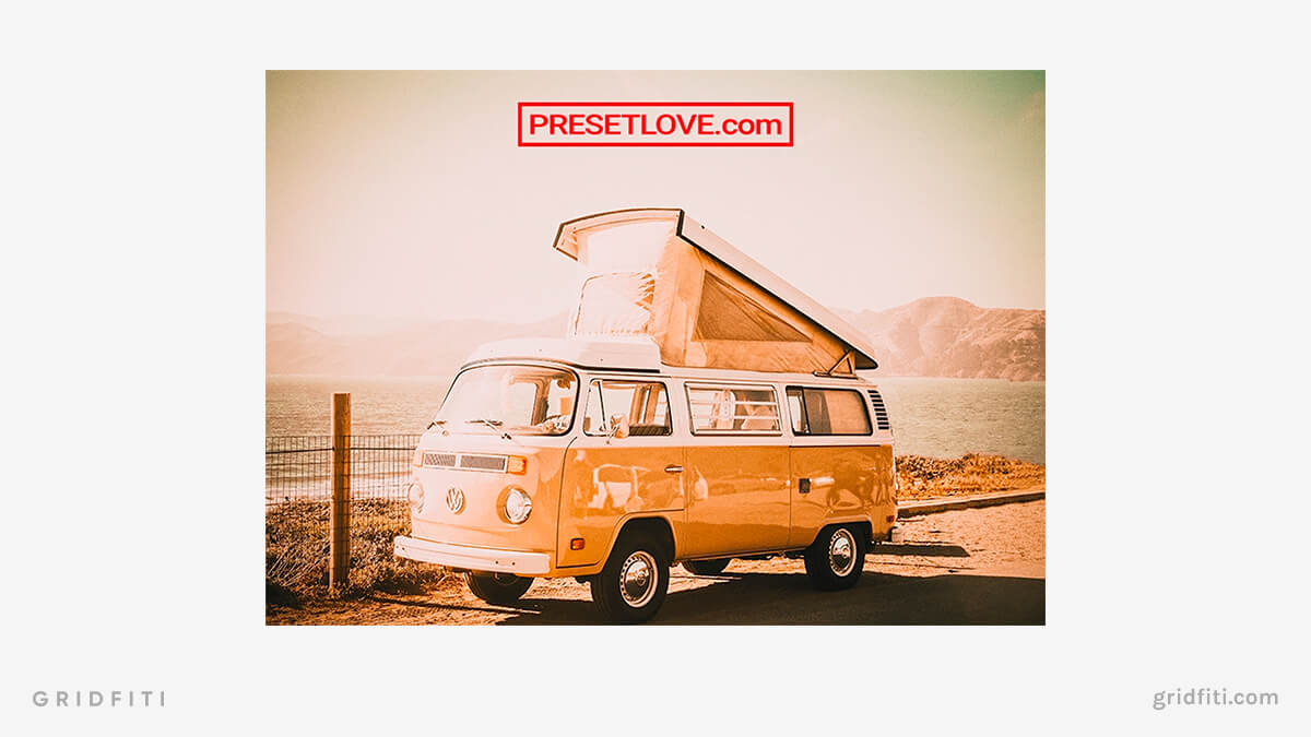 Free Warm Vintage Preset