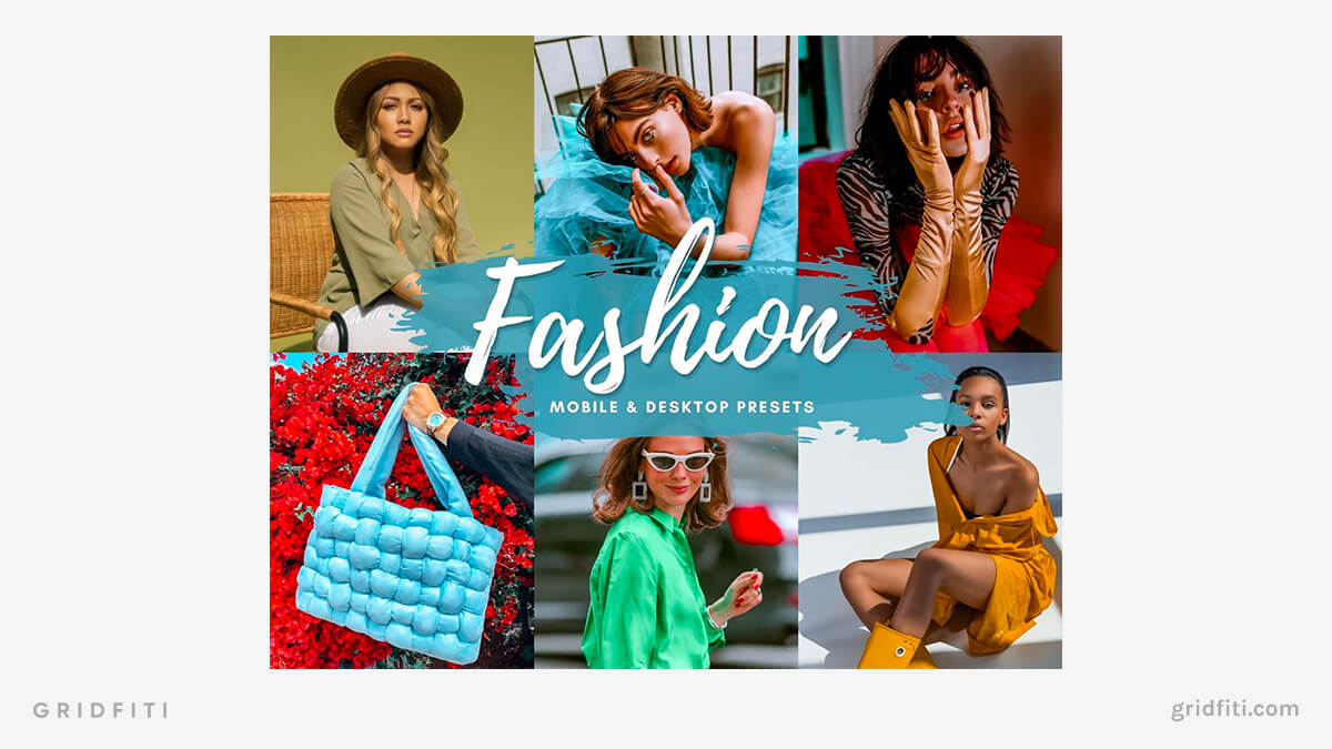 Vibrant Fashion Presets