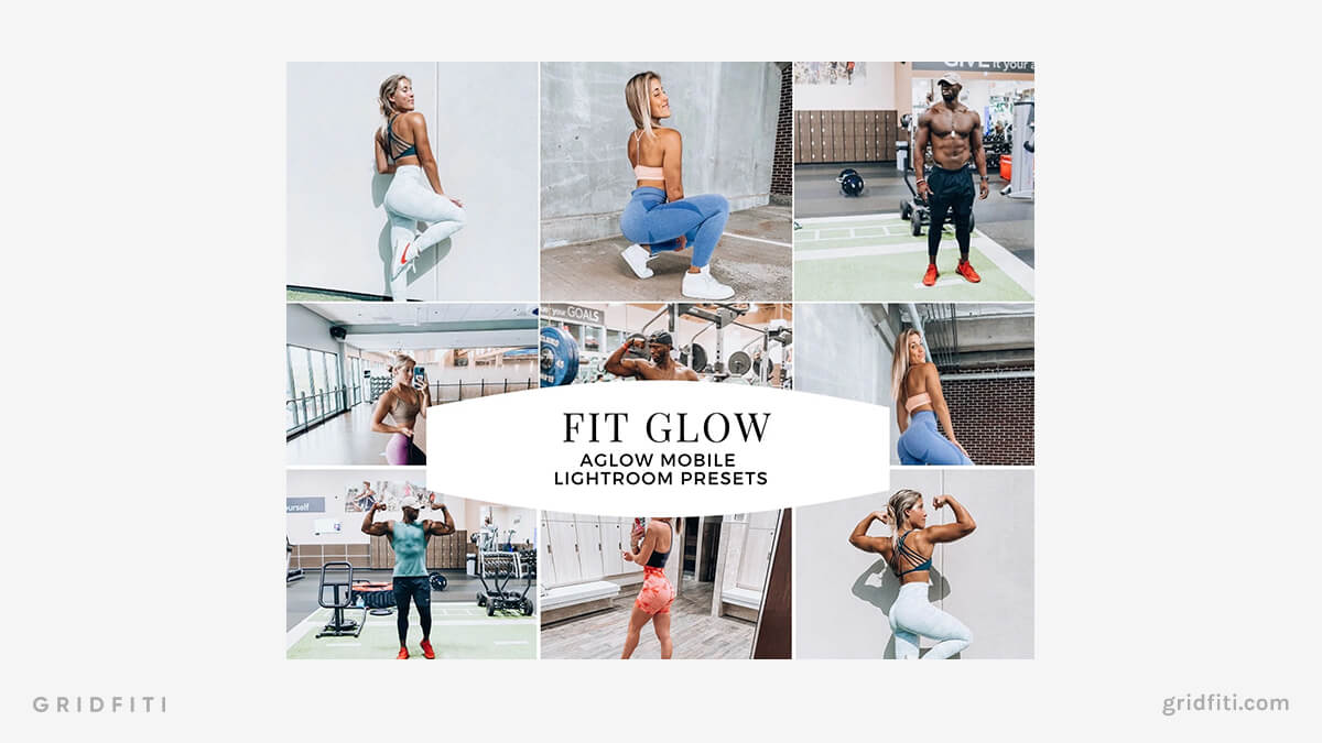 ▷ Presets grátis para editar fotografias fitness