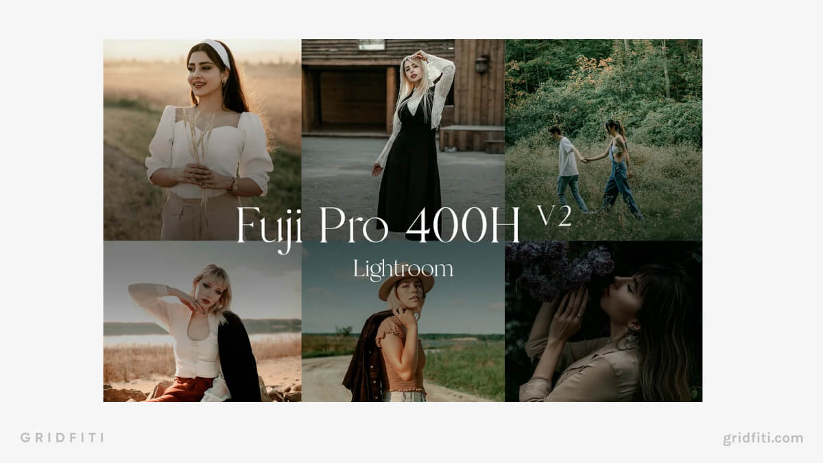 Fuji Pro 400H V2 Presets