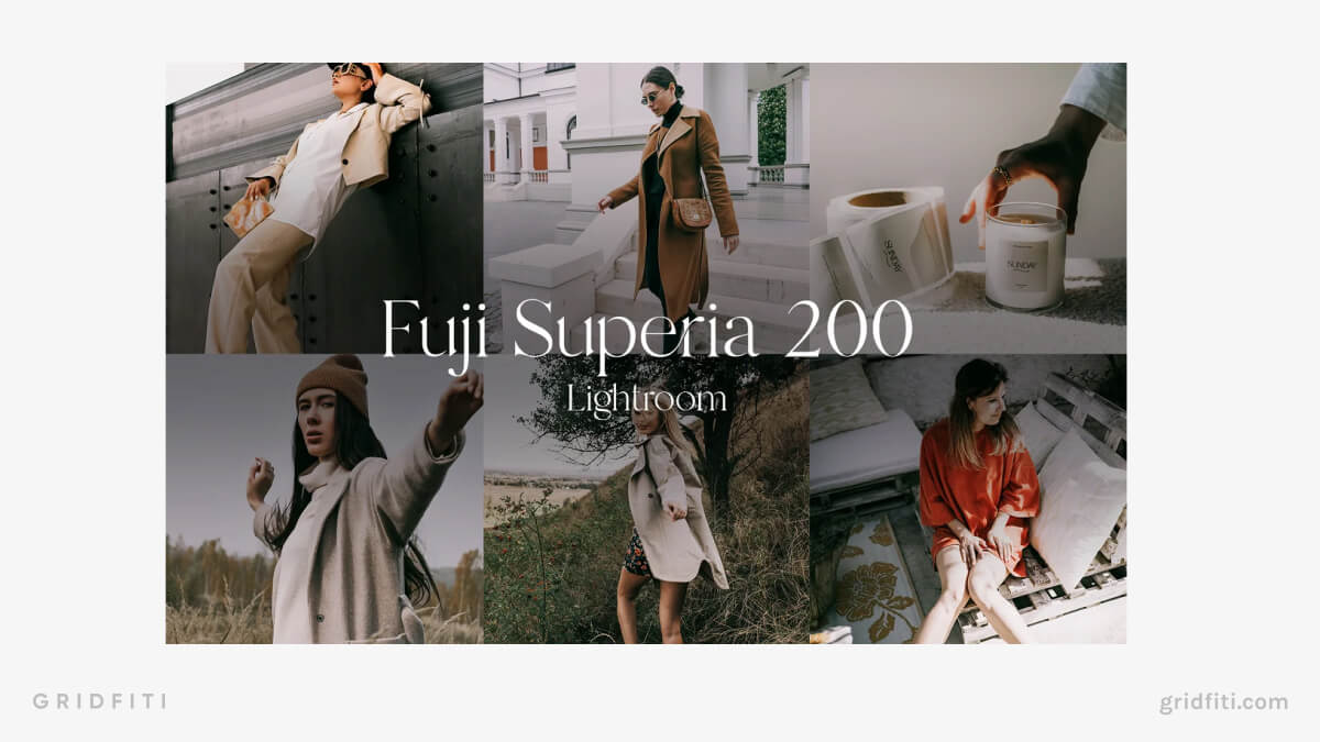 Fuji Superia 200 Presets