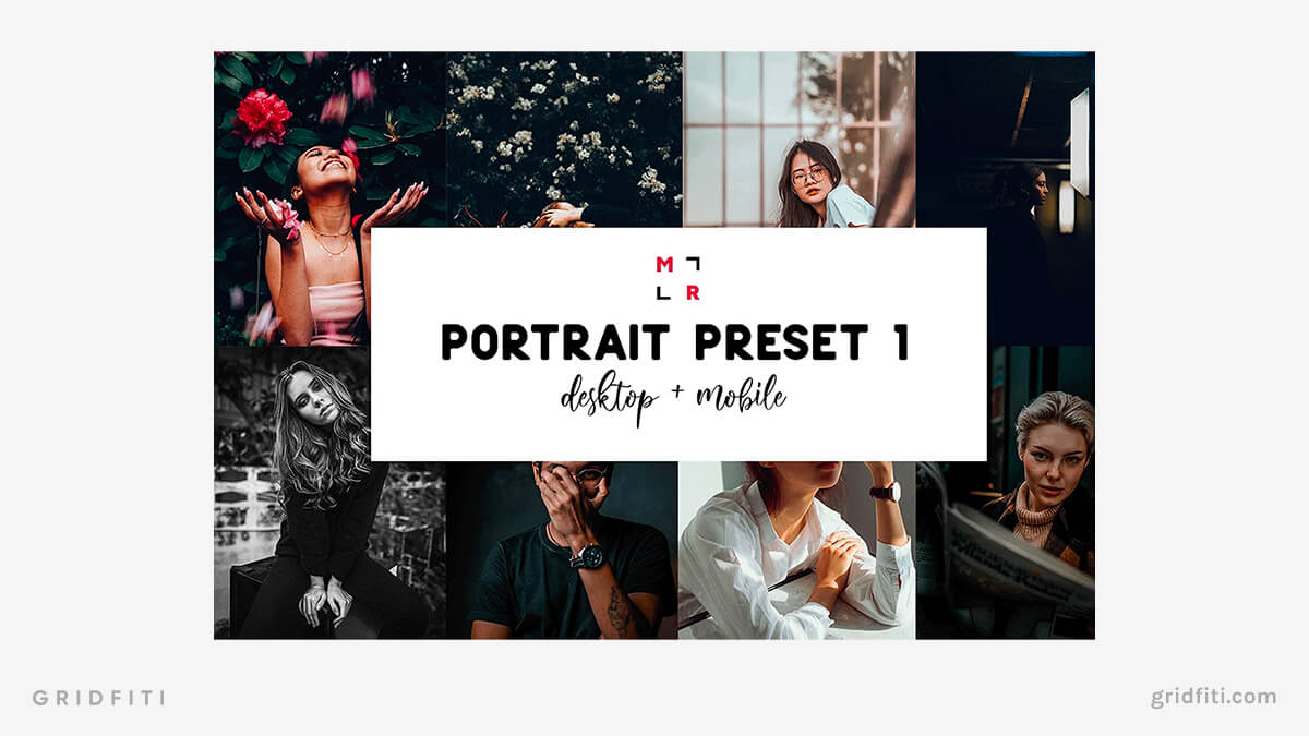 Dark Portrait Presets