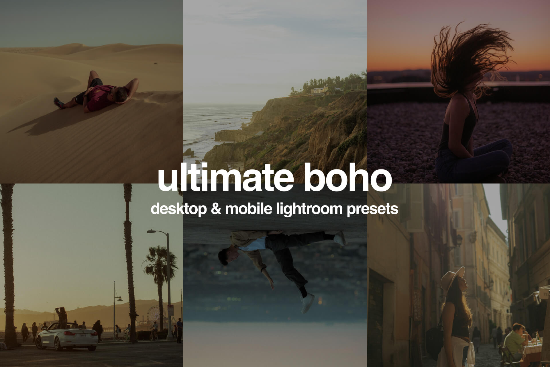 All-in-One Boho Lightroom Preset Pack