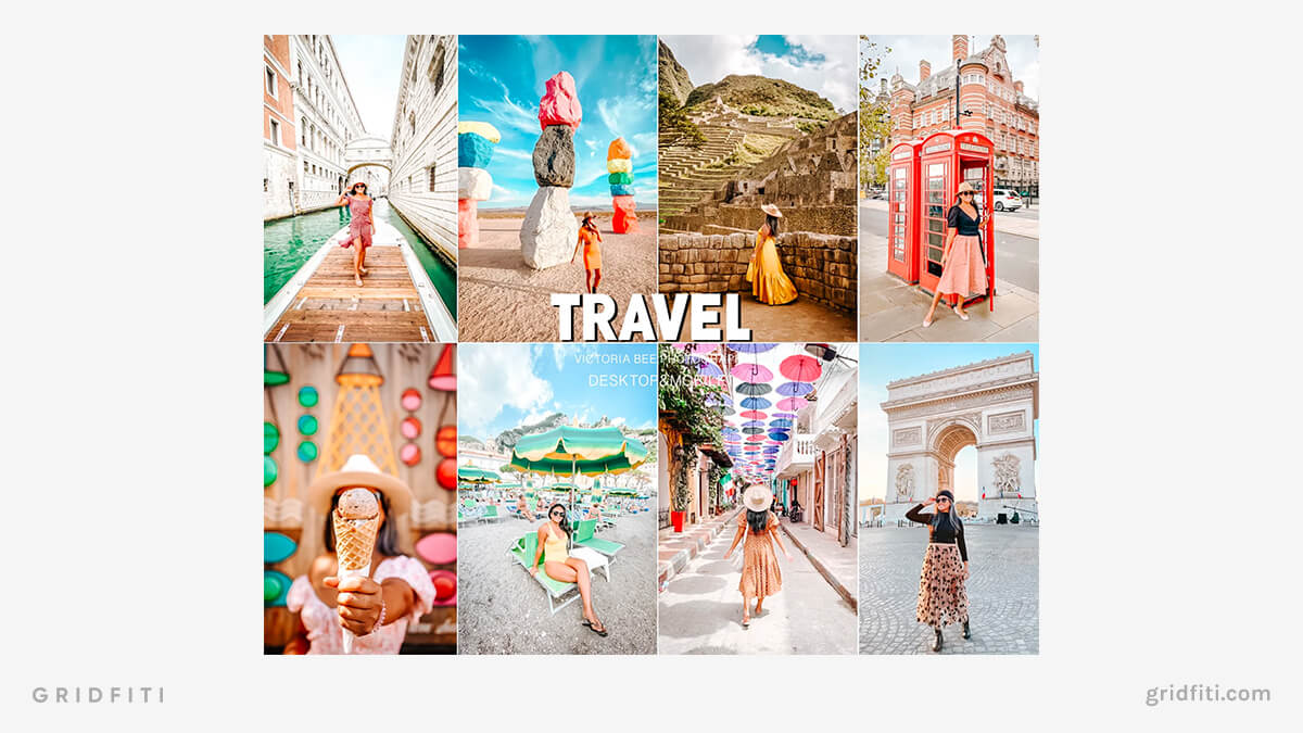 Vibrant Travel Presets