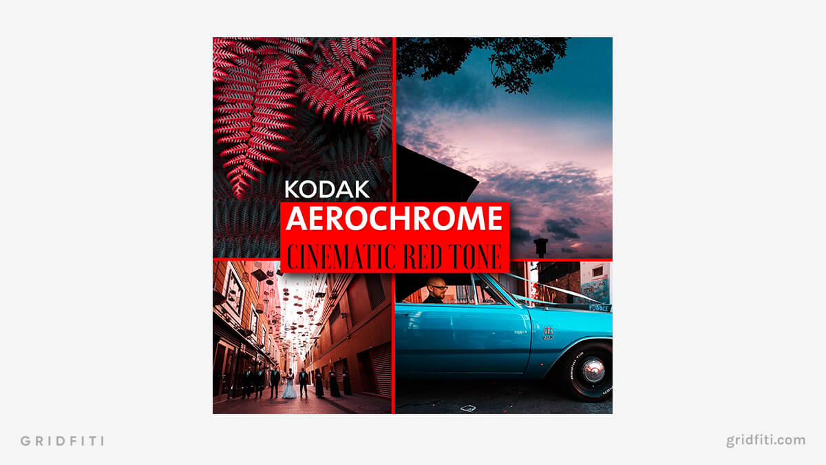 Kodak Aerochrome Infrared Presets
