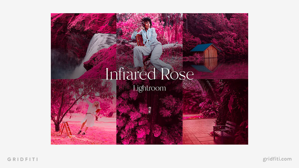 Infrared Rose Presets